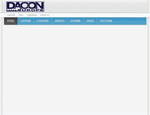 Tablet Screenshot of dacon.dk